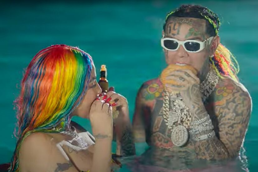 Lo Que Le Dijo Tekashi A Anuel AA Por Revelar La Foto De Cattleya